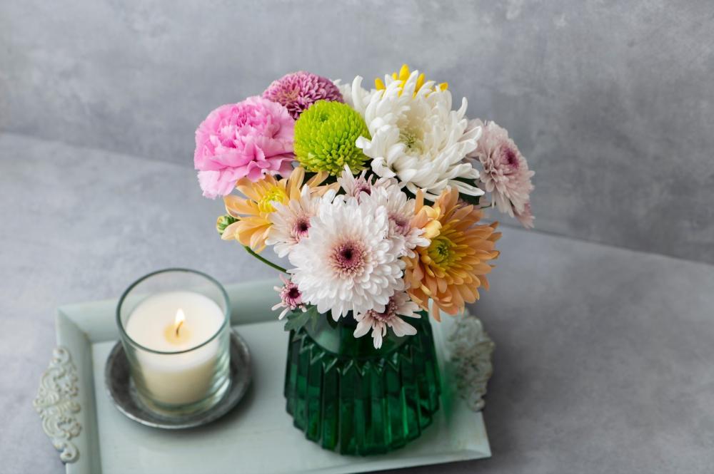 fleurs deuils